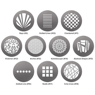 Foto 2 | Foto 2 | Gobo Pack Westcott Pattern Designs (paquete De 10) Para Punto Óptico - Venta Internacional.