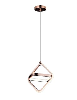 Foto 1 | Foto 1 | Lámpara Colgante Iluminación Luz Vic LV 345-1 Triangular Cobre