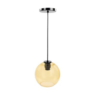 Foto 1 | Foto 1 | Lámpara Techo Colgante Vidrio Esfera Maxxi Ambar