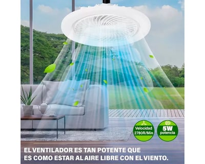 Foto 2 | Foto 2 | Ventilador de Techo Tianlai con Lámpara