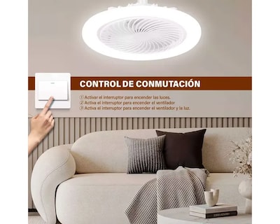 Foto 3 | Foto 3 | Ventilador de Techo Tianlai con Lámpara
