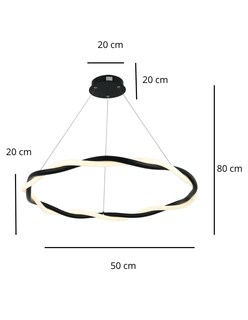 Foto 3 | Foto 3 | Lámpara Colgante Iluminación Luz Vic Trenza Chica