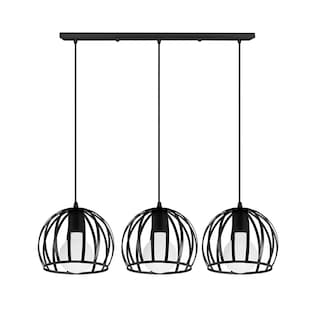 Foto 1 | Foto 1 | Lámpara Colgante De Techo Vintage Metal Ajustable Moderna Eo Safe Imports Esi-14905 Negro