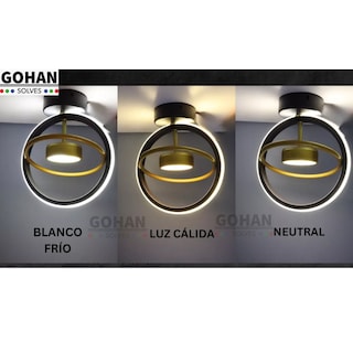 Foto 7 | Foto 7 | Lámpara Led De Techo Y Pared Con Centro Giratorio - Diseño Moderno Y Decorativo, Ideal Para Iluminar Cualquier Espacio
