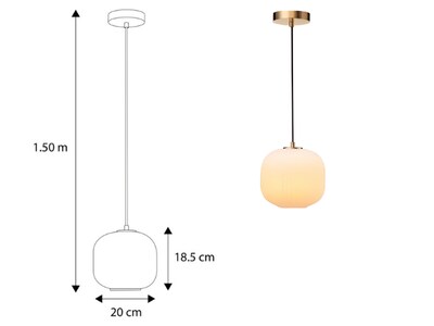 Foto 4 | Foto 4 | Lampara Colgante Vidrio Elegante Calidad Premium | Erp0319ch