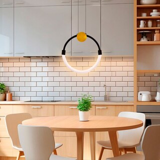 Foto 8 | Foto 8 | Lámpara De Techo Colgante Led 3 Niveles Brillo Cosmos Solar