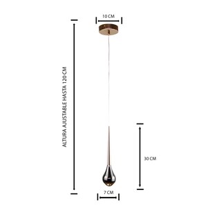 Foto 6 | Foto 6 | Lámpara De Techo Led 3 Niveles De Brillo Cosmos Asteroide