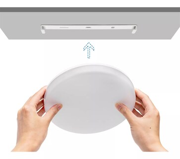 Foto 5 | Foto 5 | Lampara De Techo Sobreponer Led 18w Luminaria Plafon Blanca