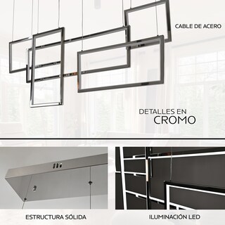 Foto 3 | Foto 3 | Candil Demian Plateado