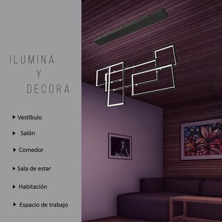 Foto 4 | Foto 4 | Candil Demian Plateado