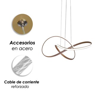 Foto 8 | Foto 8 | Lámpara Colgante Ilios Innova Led Altura Ajustable Luz Cálida y Fría