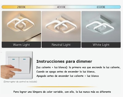 Foto 5 | Foto 5 | Luz De Techo Led Para Baño, Cocina Y Comedor