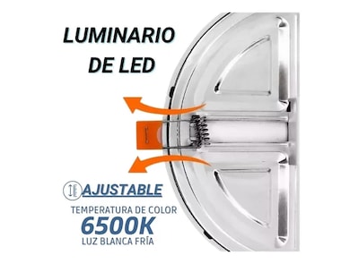 Foto 4 | Foto 4 | Lámpara De Luz Led Xtellar De 18w Con Diseño Ajustable Elegante, Blanco, Paquete De 5 Piezas