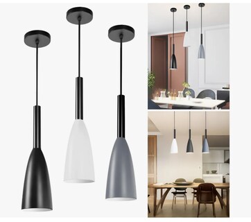 Foto 1 | Foto 1 | Lámpara De Techo Moderna Iluminación Para El Hogar E26 3pcs