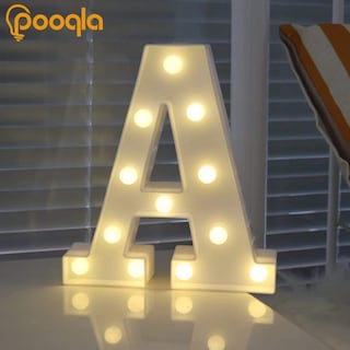Foto 4 | Foto 4 | Letrero Led Con Letras En Forma De Marquesina Pooqla Para Fiestas En Casa, Bodas - Venta Internacional.