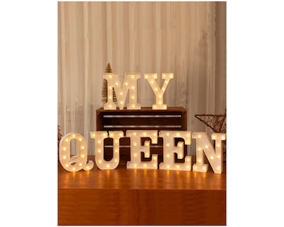 Foto 5 | Foto 5 | Letras Decorativas con Luz Led Bluelander Incluye Batería Aa