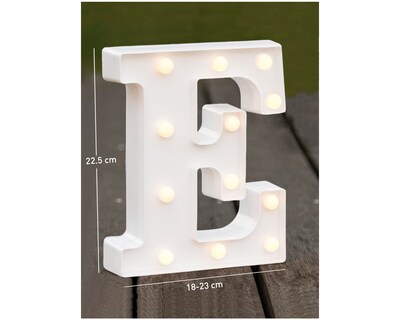 Foto 2 | Foto 2 | Letra E Decorativa Bluelander con Luz Led