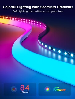 Foto 2 | Foto 2 | Neon Rope Light Govee Rgbic De 16.4 Pies Con Control Inteligente De Aplicaciones - Venta Internacional.