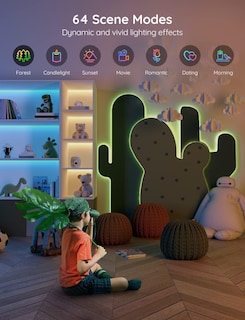 Foto 7 | Foto 7 | Tira De Luces Led Govee Wifi Rgb De 100 Pies Con Alexa Google - Venta Internacional.