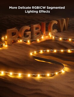 Foto 3 | Foto 3 | Retroiluminación de TV Govee 3 Lite RGBICW Wi-fi de 11.8 Pies para Pantallas de 55 a 65 Pulgadas - Venta Internacional