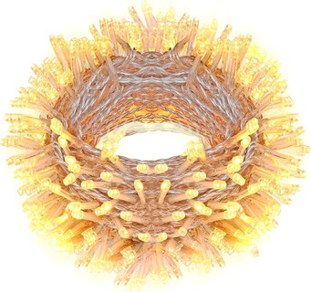 Foto 1 | Foto 1 | Serie De Luces Led Navideñas Luxvi 30m Blanco Cálido 300 Leds (3pzs)