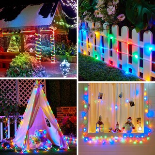 Foto 2 | Foto 2 | Cadena De Luces Minetom, Paquete De 2, 66 Pies, 200 Led, Funciona Con Pilas - Venta Internacional.