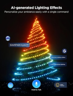 Foto 5 | Foto 5 | Luces Navideñas Govee Rgbwic De 99 Pies Y 300 Led Con Mapeo De Formas - Venta Internacional.