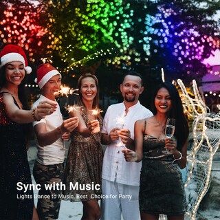 Foto 4 | Foto 4 | Luces Navideñas Brizled Rgb 500 Led De 50 M Con Mando A Distancia - Venta Internacional.