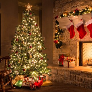 Foto 5 | Foto 5 | Luces Navideñas Brightown Con Batería De 18 Pies Y 50 Led, Color Blanco Cálido - Venta Internacional.