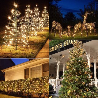 Foto 6 | Foto 6 | Luces Navideñas Brightown Con Batería De 18 Pies Y 50 Led, Color Blanco Cálido - Venta Internacional.