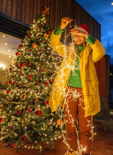 Foto 2 | Foto 2 | Fairy Lights Brightown Funciona Con Pilas, 120 Led, Luz Blanca Cálida, 10 Pies - Venta Internacional.