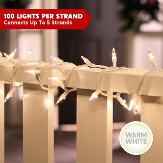 Foto 3 | Foto 3 | Luces Navideñas Joiedomi 300, Color Blanco Cálido, 19,4 M, Exterior/interior - Venta Internacional.