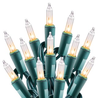 Foto 1 | Foto 1 | Guirnalda De Luces Navideñas Minetom 100 Luces Transparentes De 26,5 M, Paquete De 3 - Venta Internacional.