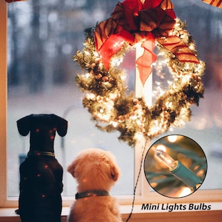 Foto 5 | Foto 5 | Guirnalda De Luces Navideñas Minetom 100 Luces Transparentes De 26,5 M, Paquete De 3 - Venta Internacional.