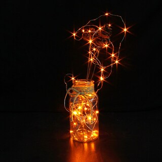 Foto 3 | Foto 3 | Guirnalda De Luces Led Cylapex, Naranja, 3.3 Pies, 20 Led, Paquete De 6 - Venta Internacional.