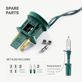 Foto 6 | Foto 6 | Juego de 100 Luces Navideñas Color Blanco Cálido Para Interiores Y Exteriores - Venta Internacional