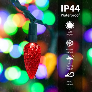 Foto 2 | Foto 2 | Guirnalda De Luces Led Navideñas Brightown C6, 20 Pies, 60 Led, Paquete De 2 - Venta Internacional.