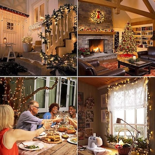 Foto 5 | Foto 5 | Luces Navideñas Jmexsuss 500 Led De Color Blanco Cálido Para Interiores - Venta Internacional.