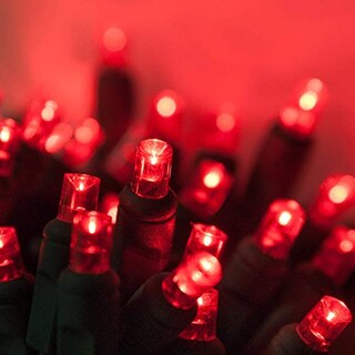 Foto 1 | Foto 1 | Luces Navideñas Wintergreen Lighting 50 Led De 5 Mm, Color Rojo - Venta Internacional.