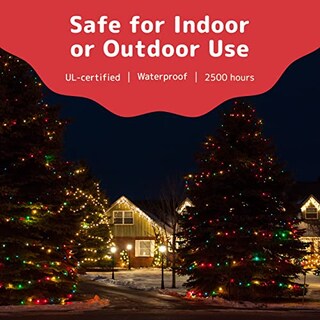 Foto 3 | Foto 3 | Luces Navideñas Prextex, 10 Pies Y 50 Luces Brillantes Multicolores - Venta Internacional.