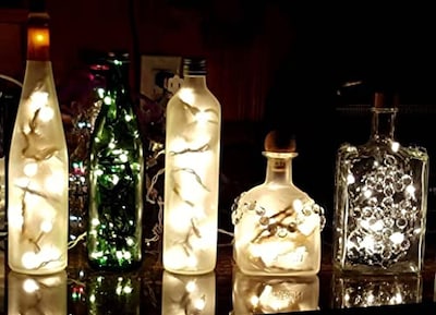 Foto 5 | Foto 5 | Luces Navideñas Novedosas, 20 Led, Color Blanco Cálido, 2,5 M - Venta Internacional.