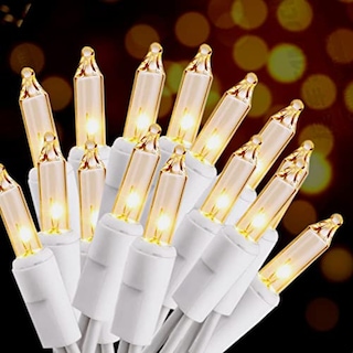 Foto 1 | Foto 1 | Luces Navideñas Hishiny, 100 Unidades, Pequeñas, Transparentes, 32 Pies (10 M) - Venta Internacional.