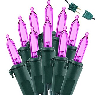 Foto 1 | Foto 1 | Luces Navideñas Brizled 100 Led Moradas De 10 M Para Exteriores - Venta Internacional.