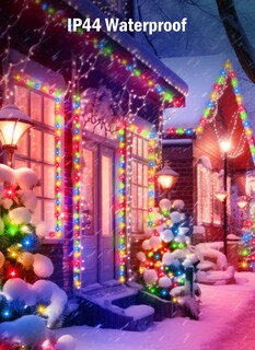Foto 6 | Foto 6 | Luces Navideñas Brightown 200 Led, Funcionan Con Pilas, 20 M - Venta Internacional.