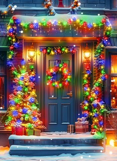 Foto 7 | Foto 7 | Luces Navideñas Brightown 200 Led, Funcionan Con Pilas, 20 M - Venta Internacional.