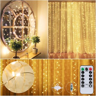 Foto 1 | Foto 1 | Cadena De Luces Led Brightown 198 Led Con Control Remoto Usb - Venta Internacional.