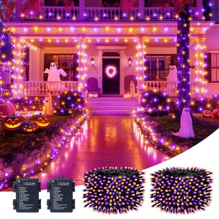 Foto 1 | Foto 1 | Batería Brightown Outdoor De Halloween Lights, 100 Led, 10 M, 2 Unidades - Venta Internacional.