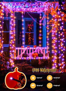 Foto 5 | Foto 5 | Batería Brightown Outdoor De Halloween Lights, 100 Led, 10 M, 2 Unidades - Venta Internacional.