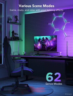 Foto 7 | Foto 7 | Barras De Iluminación Para Juegos Govee X Evangelion Rgbic Con Control Inteligente - Venta Internacional.