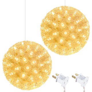 Foto 1 | Foto 1 | Luces Navideñas En Forma De Bola Brightown 15 Cm Con 100 Bombillas Led - Venta Internacional